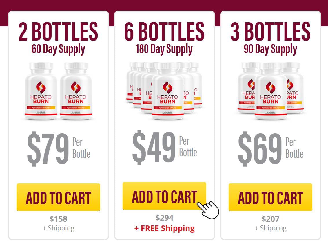 Order HepatoBurn best pricing